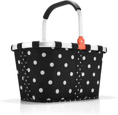 Сумка-кошик для покупок reisenthel carrybag Mixed Dots, містка, водовідштовхувальна, з внутрішньою кишенею, міцна та елегантна