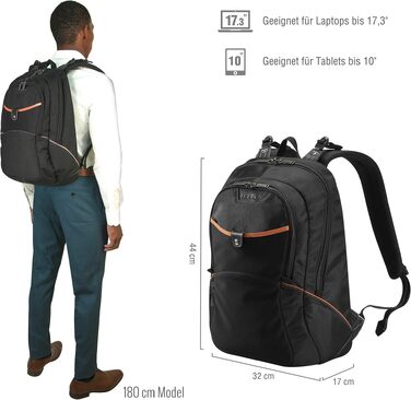 Рюкзак для ноутбука Everki Glide 17.3