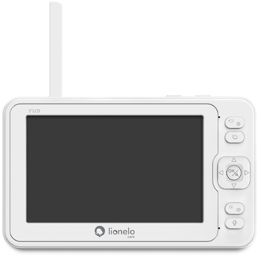 Електронна відеоняня Lionelo BABYLINE 8.3 з камерою 360° та нічним режимом