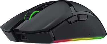 Ігрова миша Razer Cobra (чорна) — легка дротова миша з RGB-підсвіткою Chroma, оптичними перемикачами 3-го покоління та вагою 57 г