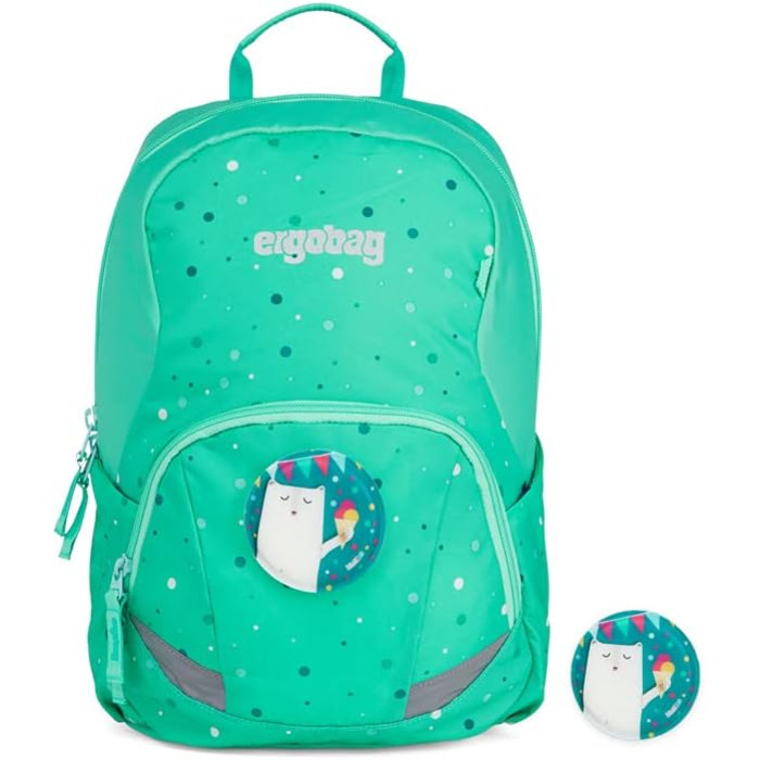 Дитячий рюкзак ergobag Ease Large 10 л, Бірнелопе, м'ята, для садка та прогулянок