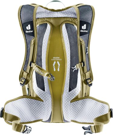 Жіночий велосипедний рюкзак Deuter Compact EXP 12 SL 12 л, блакитний/лаймовий