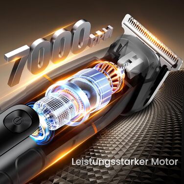 Електричний тример для тіла MAXGROOM 5-в-1 для чоловіків: інтимний, для бороди, тіла, пахв, з док-станцією, водонепроникний (IPX6), LED-дисплей, 120 хв роботи, чорний