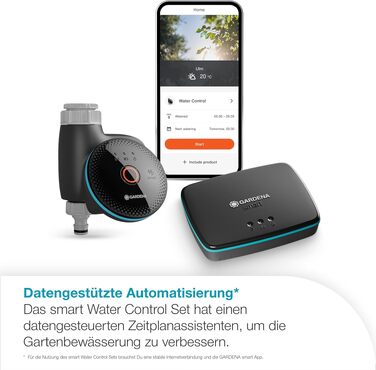 Gardena Smart Water Control 19033-20: Автоматичний контролер поливу з інтеграцією Smart Home та захистом від заморозків