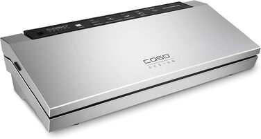 Вакууматор Caso 1385 GourmetVAC 280 з подвійним швом та набором професійних пакетів і рулонів для вакуумування