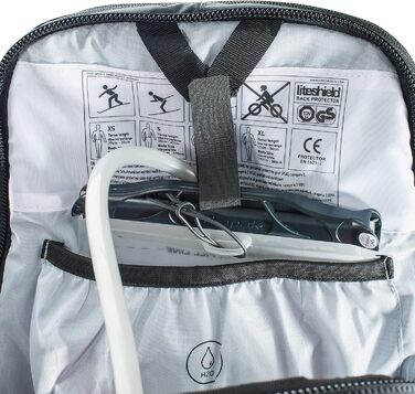 Чоловічий захисний рюкзак EVOC FR TRAIL BLACKLINE 20 л, чорний, M/L