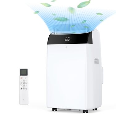 Мобільний кондиціонер Acekool 12000 BTU 4-в-1 з нічним режимом, енергокласу A, для кімнат до 51м²