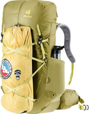 Жіночий трекінговий рюкзак Deuter Aircontact Ultra 45+5 л, ультралегкий, Linden-sprout