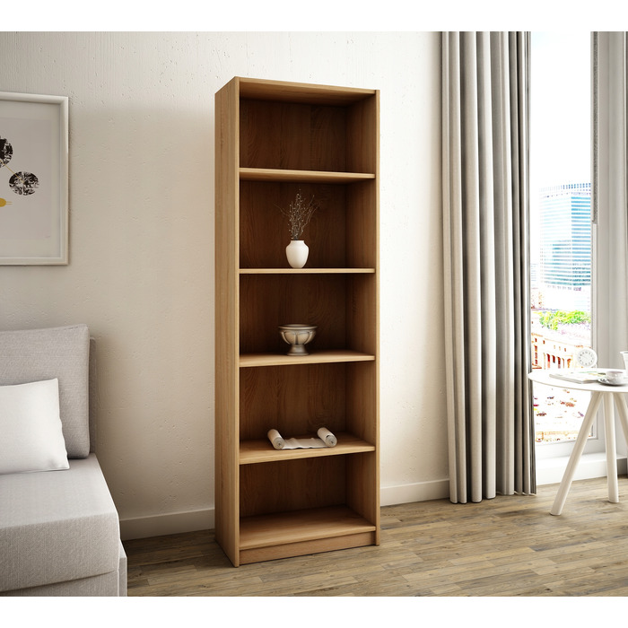 Стелаж Matkam Julia, 58 x 176 x 30 см, дуб сонома