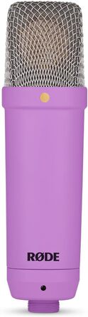 Студійний мікрофон Rode NT1 Signature Purple (фіолетовий) з мікрофонною стійкою keepdrum