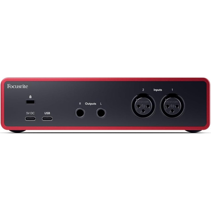 Аудіоінтерфейс Focusrite Scarlett 2i2 4-го покоління USB