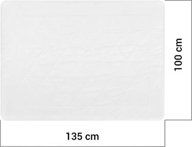 Дитяча стьобана ковдра Emily's Check 100x135 см, капучино — універсальна для сну, ігор, пікніка
