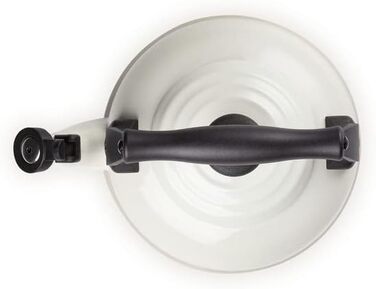 Емальований чайник Le Creuset Tradition, сталевий, 2.1 л, колір Meringue