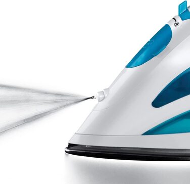 Парова праска Russell Hobbs 20562-56, 2600 Вт, керамічна підошва, резервуар 300 мл, подача пари 70 г/хв, паровий удар 210 г, антинакип, автooчищення, захист від капання