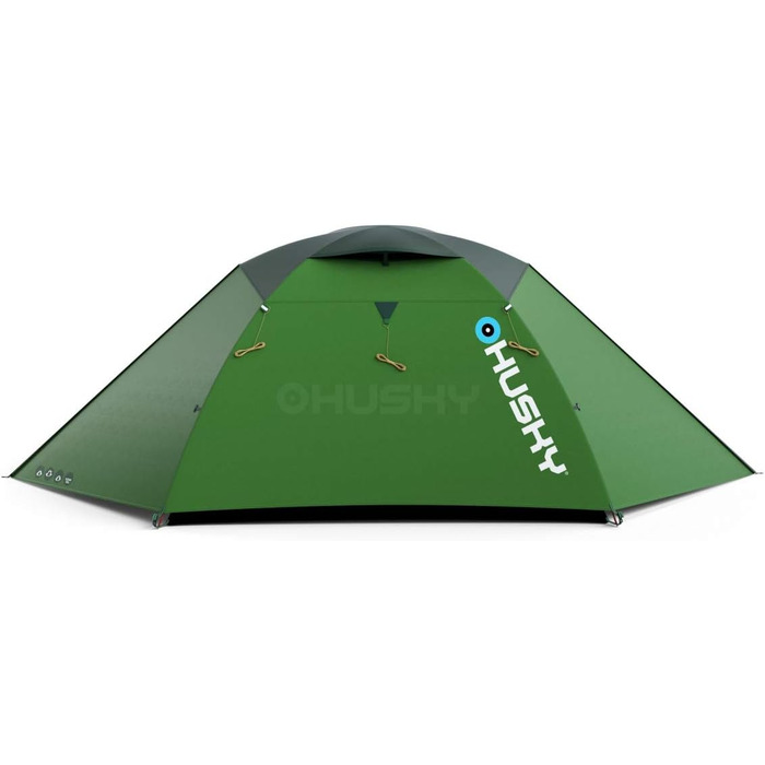 Намет Husky Outdoor Bright 4 для 4 осіб – легкий і комфортний для трекінгу, велоподорожей, сплавів