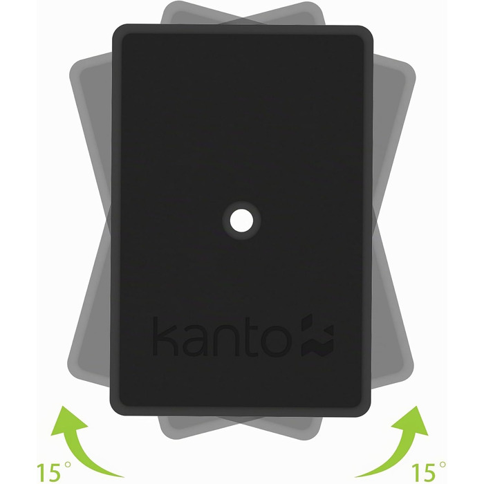 Стійки для акустики Kanto SP9 Rising, поворотні, для поличних та студійних моніторів, чорні (пара)