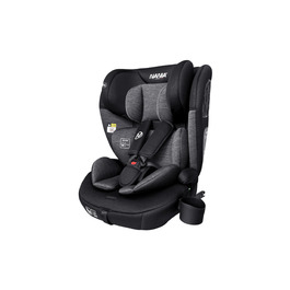 Автокрісло Nania Milano Isofix 76-150 см, 9-36 кг, 15 міс - 12 років, чорно-сіре