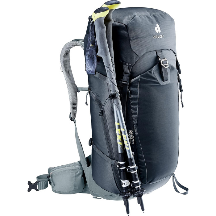 Рюкзак Deuter Trail Pro 36 л для туризму та альпінізму, чорний (модель 2024)
