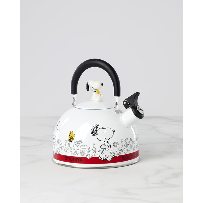 Електричний чайник Lenox Chef Snoopy з нержавіючої сталі, багатоколірний, серія Casual