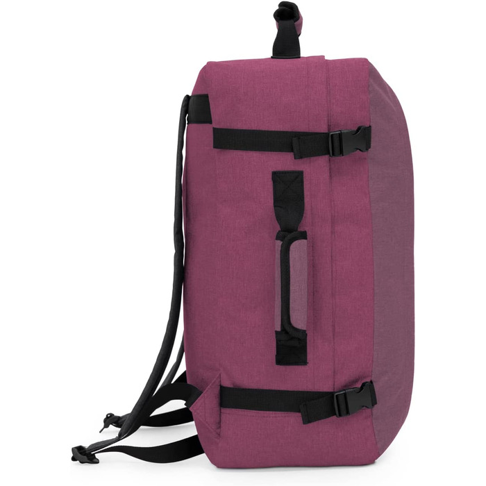 Ультралегкий туристичний рюкзак blnbag M3, 35 л, бордовий, універсальний, з м'якими регульованими лямками або ручкою для перенесення, для подорожей, унісекс