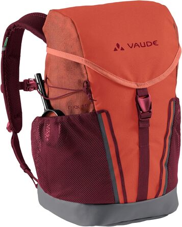 Дитячий рюкзак VAUDE Puck 10 л, водонепроникний, для хлопчиків і дівчат, з дощовиком і лупою, синій, туристичний шкільний