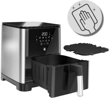 Аерофритюрниця WMF Multi Taste Airfryer, 1550 Вт, 4.6 л, 8 програм, чорна