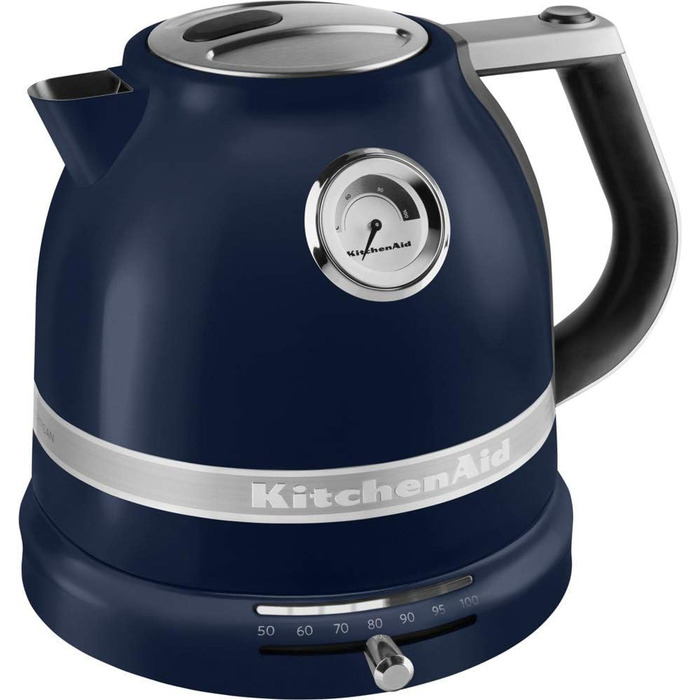 Електрочайник KitchenAid Artisan 1,5 л з регулюванням температури, чорний, Ink Blue