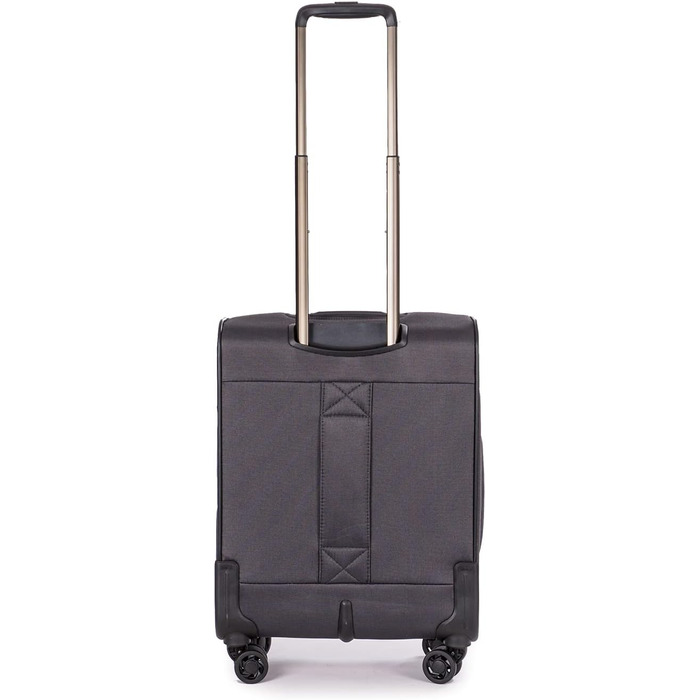 Валіза Stratic Bendigo Light+ м'яка, розширювана, на 4 колесах, з TSA-замком, чорна
