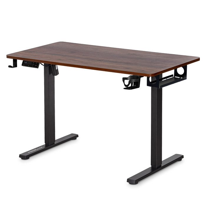 Стіл Mealux PowerDesk Lite XL Walnut (арт. EVO-202 Lite Walnut/B)