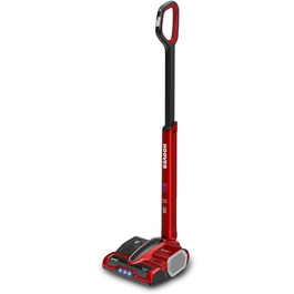 Пилосос Hoover CV216RB CL-EVERYDAY, бездротовий, 0,8 л, червоно-металевий/чорний