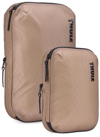 Набір компресійних органайзерів для одягу Thule Packing Cube (Small/Medium Set, Soft Beige)