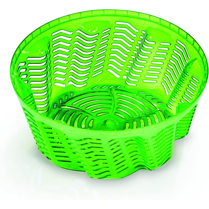 Сушарка для салату Zyliss Swift Dry, 3.5 л, пластикова, зелена, з чашею та технологією Aquavent