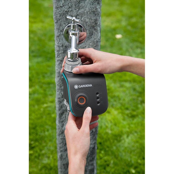 Gardena smart Water Control 19031-20: Розумний таймер поливу з додатком, захистом від заморозків для крапельного та дощувального поливу