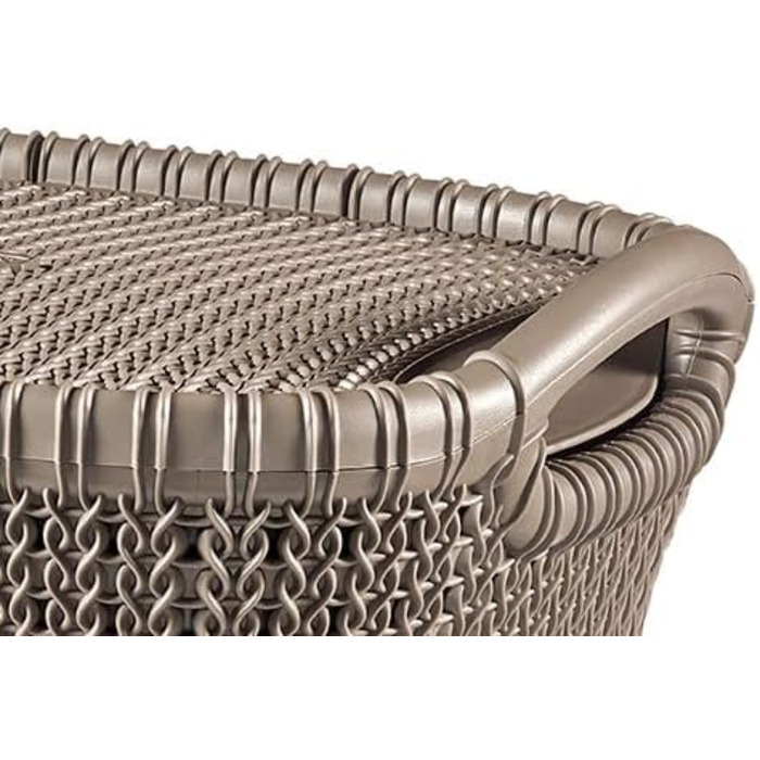 Кошик для білизни Curver KNIT 57 л, 45x34x61,5 см, коричневий
