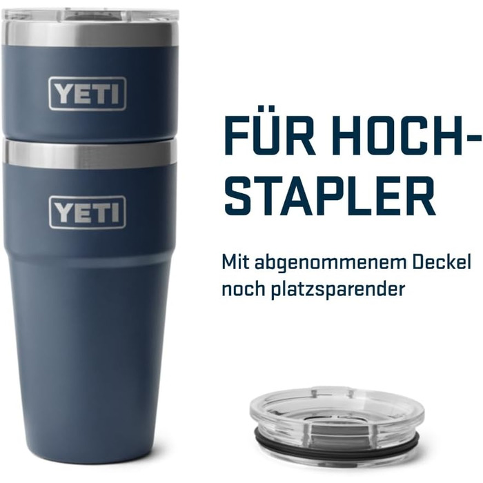 Термос YETI Rambler з кришкою MagSlider, чорний, 20oz (591ml)
