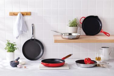 Сковорода Le Creuset Signature з чавуну, 26 см, 2 л, Deep Teal (Вишня)