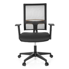 Офісне крісло / поворотне крісло OFFICE R8 Mesh Black hjh OFFICE
