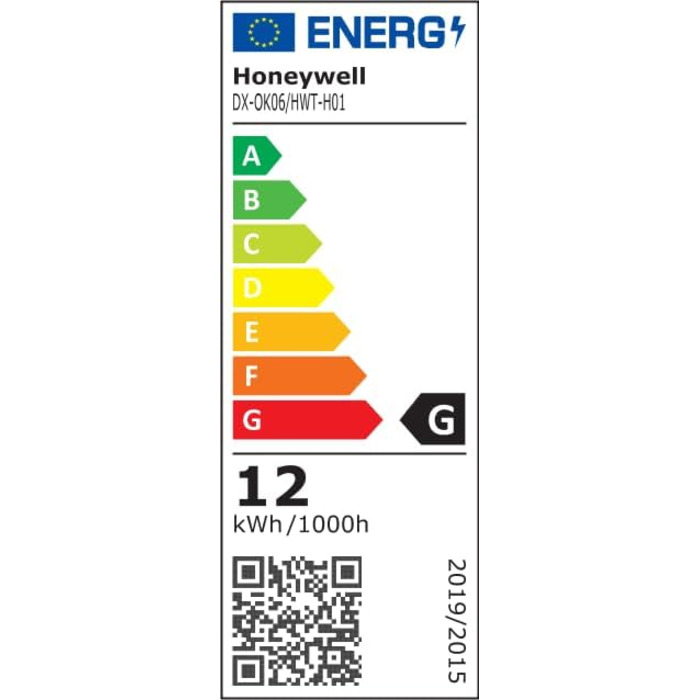 Світлодіодна настільна лампа Honeywell HWT-H01 з USB, диммована, захист очей, портативна, біла, для читання та роботи