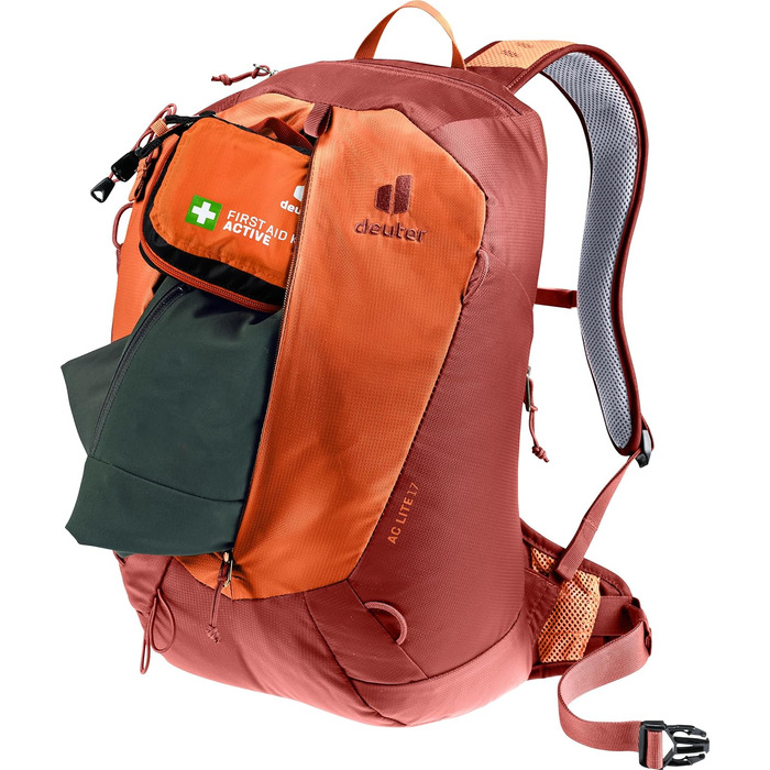 Рюкзак для туризму Deuter AC Lite 17, червоно-помаранчевий