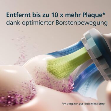 Смінні зубні щітки Philips Sonicare C3 Premium Plaque Defense, оригінальні насадки для видалення нальоту, чорні, 6 шт, HX9046/88