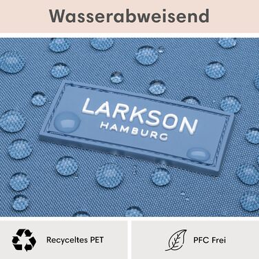 Рюкзак LARKSON No 6 водонепроникний, для міста, школи та бізнесу, 16