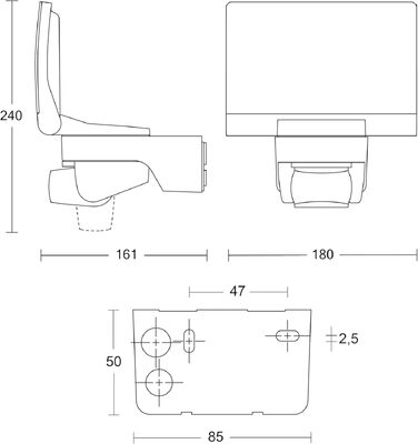 Світлодіодний прожектор Steinel XLED home 2 XL S білий, 2124 лм, датчик руху 180°, 19.3 Вт, тепле біле світло 3000K, поворотний