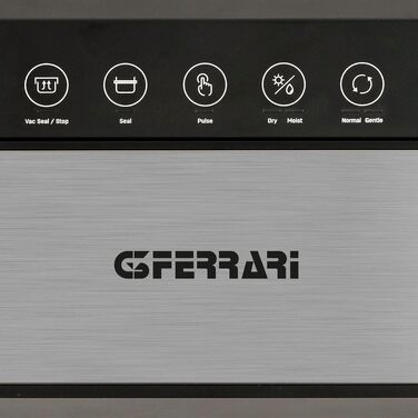 Вакууматор G3 Ferrari Fresco Vac G20167, 110 Вт, з подвійним насосом та сенсорною панеллю, комплект 5 пакетів
