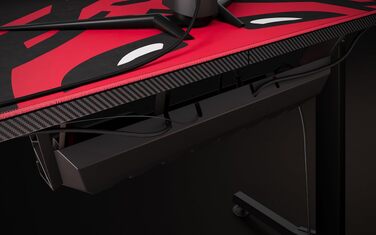 Ігровий стіл Diablo Gaming для ПК та комп'ютера, 160x75x75 см, чорний