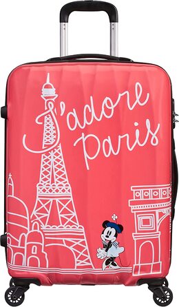 Дитяча валіза American Tourister Disney Legends Spinner S, 65 см, 36 л, багатоколірна (Minnie Paris)