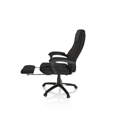 Крісло для керівника RELAX CL190 з підставкою для ніг тканина чорний mybuero