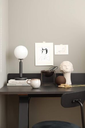 Ваза Cooee Design Ball з порцеляни, 10 см, чорна (HI-028-02-BK) - ручна робота