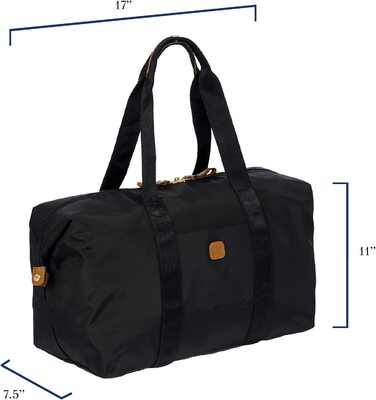 Дорожня сумка BRIC'S Holdall 43 см чорна
