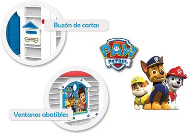 Дитячий будиночок Chicos Peppa Wutz (Paw Patrol) для вулиці, міцний пластик, 2+ роки