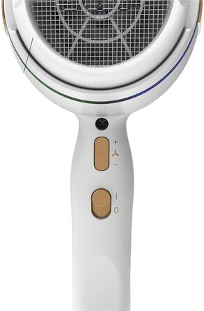 Професійний фен Solis Swiss Luxury 3800, білий, іонний, 11 швидкостей, 3 температури, швейцарська якість